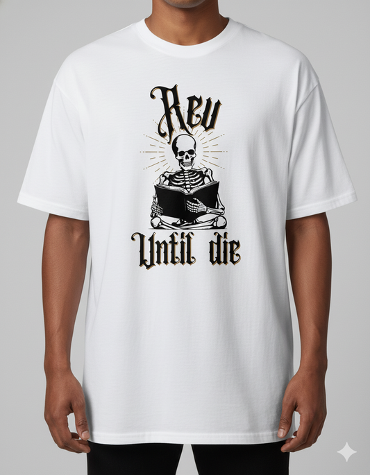Rev Until Die Oversized Tee | Automotive Creed | Arvitan India