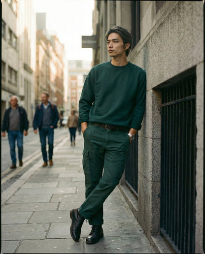 ARVITAN ESSENTIALS: 400 GSM Heavyweight Fleece Structure